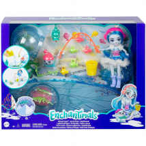 Enchantimals Fishing Friends With Sashay Seal Blubber Dolls