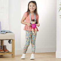 Baby Alive Littles Purple Carry N Go Squad Doll