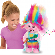 JP Trolls World Tour Dancing & Singing Musical Poppy Plush Doll