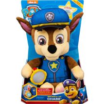 Paw Patrol Snuggle Up Chase Plush with Torch and Sounds