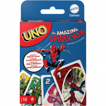 Uno Mattel Games The Amazing Spider-Man Card Game with Deck & Special Rule