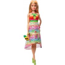 Barbie Crayola Rainbow Fruit Doll GBK18