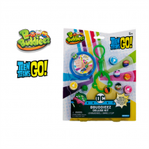 Bbuddieez Teen Titans Deluxe kit - 10 Buddieez Band & Robin Clip (Random Assorted) Bracelet