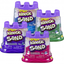 Kinetic Sand Green Sandcastle Single 141g Castle Shaped Container