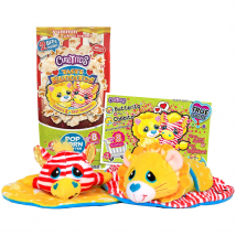 Cutetitos Taste Budditos 2 Pack Cuddly Plush - Buttered Popcorn