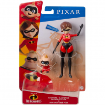Disney Pixar The Incredibles Elastigirl and Jack Jack Action Figures