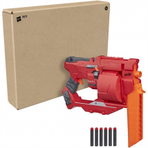 Nerf Halo Mangler Dart Blaster & 6 Official Nerf Elite Darts