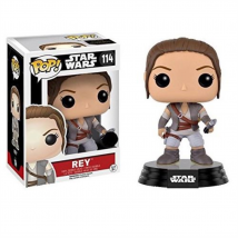 Star Wars Episode 7 - The Force Awakens 9627 Rey Final Scene Lightsaber Hilt Vinyl Bobble-Head Collector's figure