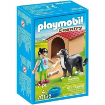Playmobil Country Hound with Cottage 70136