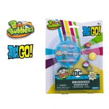 DC Comics Bbuddieez Teen Titans Storage Ball With 3 Buddieez (Random Assorted)
