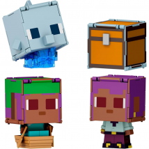 Minecraft Flippin Figs 2 Pack  Action Figures in 3.75-Inch Scale & Large Heads