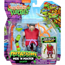 Teenage Mutant Ninja Turtles Mutations Mix & Match 4.5-Inch Splinter Figure