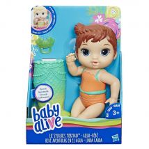 Baby Alive Lil Splashes Mermaid Brown Hair E5851