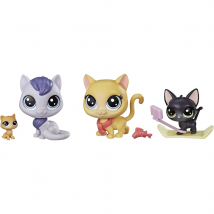 Littlest Pet Shop Snowboarding Kitty Crew
