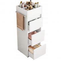 Mobile da bagno bianco a colonna Moderno Loft 90 cm