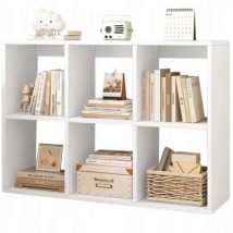 Libreria, bianca 100x67x30 cm