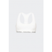 Calvin Klein Underwear - Soutien-gorge sans armatures - Brassière - Unlined Bralette pour Femme - Blanc - Taille S