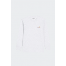 Carhartt Wip - T-shirt - American Script pour Homme - Gris - Taille XS