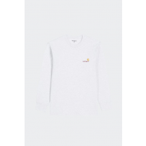 Carhartt Wip - T-shirt - American Script pour Homme - Gris - Taille XS