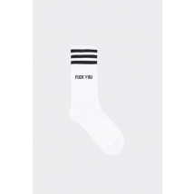 Mother Socker - Chaussettes - Fuck You pour Homme - Blanc - Taille Unique
