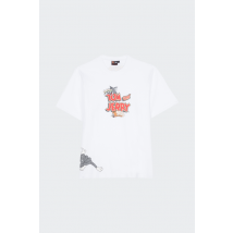 Tealer - Tee-Shirt manches courtes - T-shirt - Tom & Jerry pour Homme - Blanc - Taille S