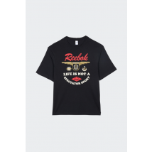 Reebok - Tee-Shirt manches courtes - T-shirt pour Homme - Noir - Taille XS