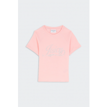 Juicy Couture - Tee-Shirt manches courtes - T-shirt - Swirl Juicy Shrunken pour Femme - Rose - Taille M