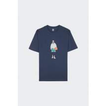 New Balance - T-shirt pour Homme - Bleu - Taille L