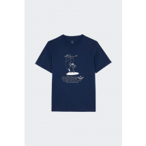 Adidas Action Sport - Tee-Shirt manches courtes - T-shirt - Hjones pour Homme - Bleu - Taille L