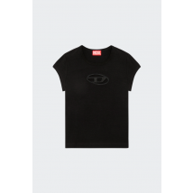 Diesel - T-shirt - T-angie T-shirt pour Femme - Noir - Taille XS