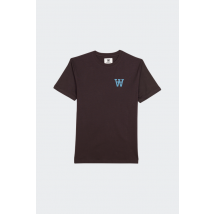 Wood Wood - Tee-Shirt manches courtes - T-shirt - Tees 10275700-2222 Ace Aa Ss 9014 Black pour Femme - Noir - Taille L