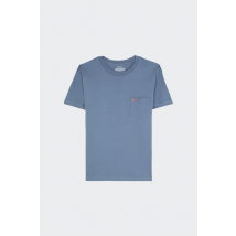 RVCA - T-shirt - La Eye Swirl Pocket Ss pour Homme - Bleu - Taille M
