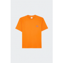 Walk In Paris - Tee-Shirt manches courtes - T-shirt - Le T-shirt Brodé Mandarine pour Homme - Orange - Taille M