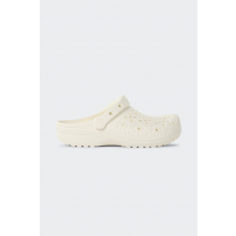 Crocs - Sandales Plates - Sabots - Classic Floral Cut Out Clog pour Homme - Blanc - Taille 38/39