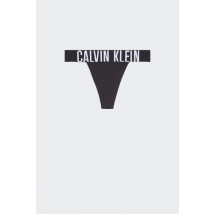 Calvin Klein Underwear - String - High Leg Thong pour Femme - Noir - Taille L