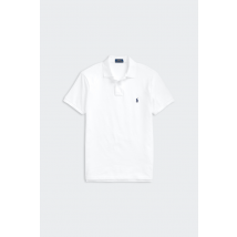 Polo Ralph Lauren - Polo manches courtes - Polo Slim-fit En Piqué De Coton pour Homme - Blanc - Taille M