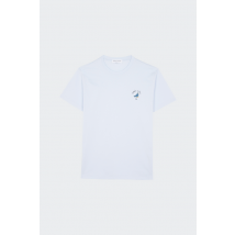 Maison Labiche - Tee-Shirt manches courtes - T-shirt - Popincourt Paris Pigeon/gots pour Homme - Bleu - Taille S