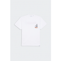Edmmond Studios - Tee-Shirt manches courtes - T-shirt - Hocus Plain pour Homme - Blanc - Taille M