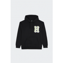 Huf - Sweat - Hoodie - Thicc H Hood pour Femme - Noir - Taille L