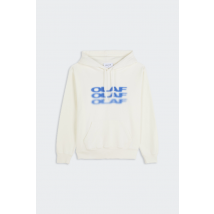 Olaf - Sweat - Hoodie - Blur Logo Hdie pour Homme - Blanc - Taille XL