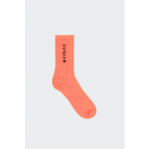 Avnier - Chaussettes - Socks Loop Melon Vertical pour Homme - Orange - Taille 38/42