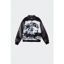 Jacker - Bomber - Rebel Varsity pour Homme - Noir - Taille S