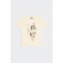 Noisy May - T-shirt - Grunge pour Femme - Blanc - Taille L