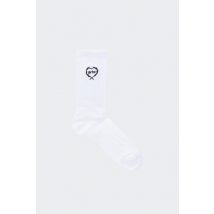 Arte Antwerp - Chaussettes - Arte Small Heart Socks pour Homme - Blanc - Taille Unique