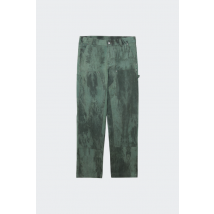 Olaf - Pantalon - Olaf Garment Dyed Workwear Pants pour Homme - Vert - Taille XL