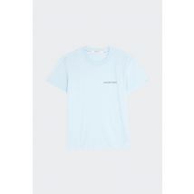 Calvin Klein Jeans - T-shirt - Institutional Tee pour Homme - Bleu - Taille L