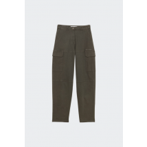 Daily Paper - Pantalon Treillis - Pantalon Cargo - Ezea Women Cargo Pants pour Femme - Vert - Taille S