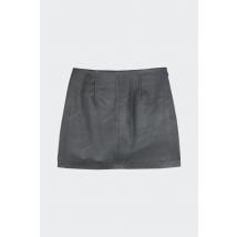 Calvin Klein Jeans - Jupe - Faux Leather Skirt pour Femme - Noir - Taille M