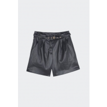 Only - Short - Onlheidi Faux Leather Shorts Noos Otw pour Femme - Noir - Taille L