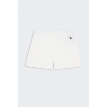 Calvin Klein Jeans - Short - Waffle Shorts pour Femme - Blanc - Taille XS